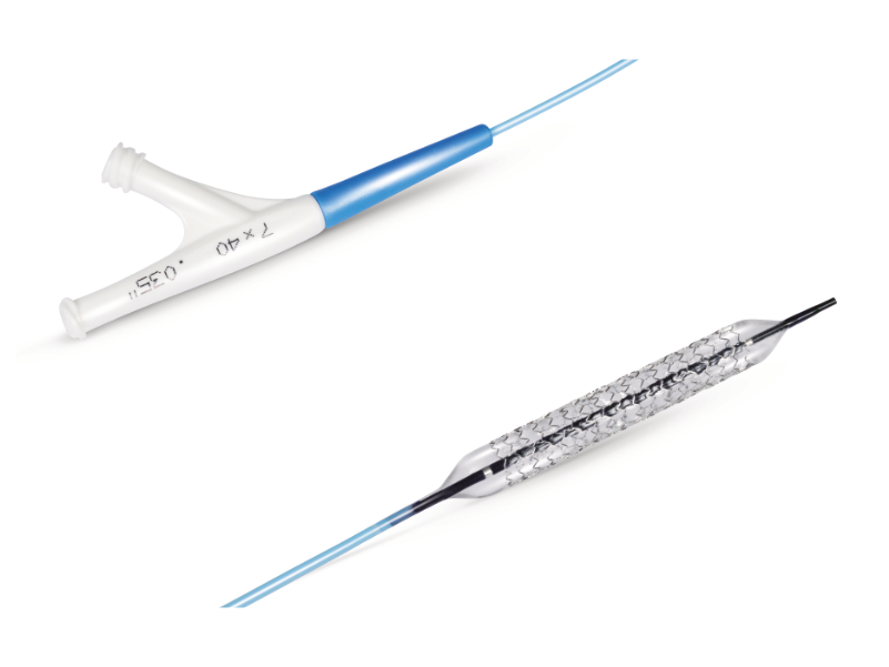 Cobalt-chromium stent for peripheral vessels NEPTUN C with delivery system OTW